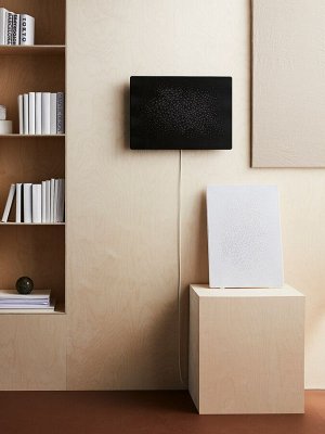 SYMFONISK, рамка для фотографий с Wi-Fi динамиком, черный/smart