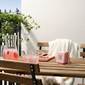 VAPPEBY, портативный динамик bluetooth, водонепроницаемый /розовый