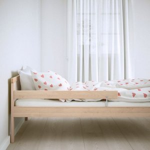 СНИГЛАР, каркас кровати с решетчатым основанием, бук, 70x160 см