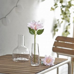 СМИЦКА, искусственный цветок, внутри/напольный/Георгин розовый, 30 см