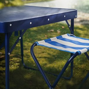 STRAND?N, складной столовый сервиз, синий