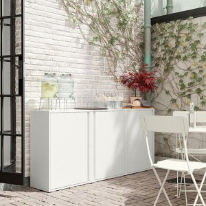 SUNDS?, шкаф, белоснежный для улицы / для помещения, 60x35x86 см