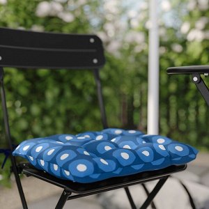 SUNDS?, стол и 2 складных стула, уличный, антрацит/anthracite Kl?san, темно-синий, 65 см