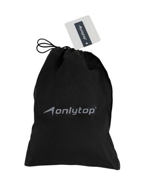 Скакалка спортивная ONLYTOP, 2.8 м, регулируемая, скоростная, с подшипником, чёрная
