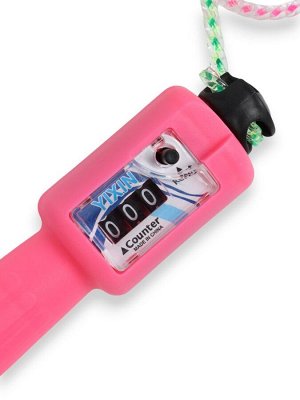Скакалка со счётчиком, 2,55 м, цвета МИКС