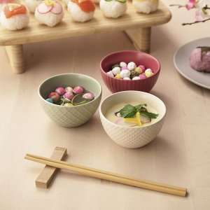 KEJSERLIG, Миска, разноцветная, 10 см/ 3 шт