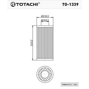 Фильтр масляный Totachi, арт. TO-1339