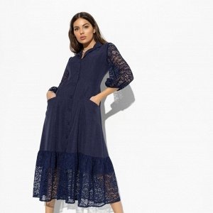 Платье, На вес золота (blue elegant, с поясом)