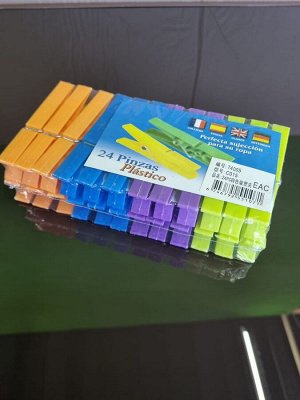Прищепки пластиковые 24шт