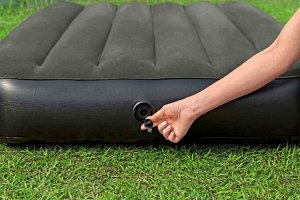 Матрас надувной, кемпинговый, односпальный, Bestway, 188 x 99 x 25 см, Tritech Air, до 150 кг