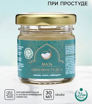 Мазь при простуде, ангине, отите, гайморите,"GoryStepy", 30 мл