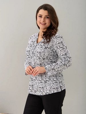 Блузка женская с длинным рукавом