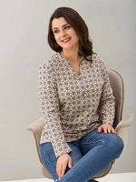 Блузка женская с длинным рукавом