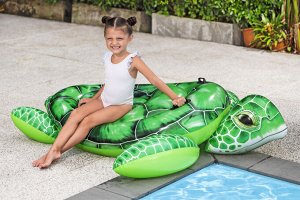 Надувная игрушка для плавания Bestway, 150 х 145 см "Черепаха", с ручками, от 3 лет