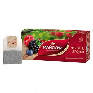 Чай Майский 1,5*25пак (1/18) Лесные ягоды черн. 102270/102809