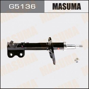 Амортизационная стойка Masuma газомасляная двухтрубная, передняя, левая, 1 шт, арт. G5136 (соответствует KYB 333115)