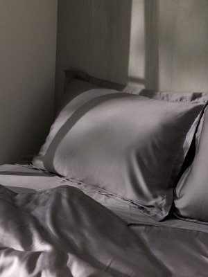 Наволочка SL Home Tencel 50*70+3 см , цв. серый