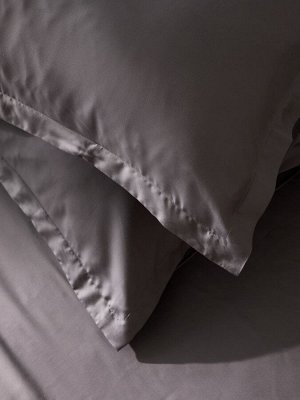 Наволочка SL Home Tencel 50*70+3 см , цв. серый