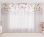 Фототюль Розы с веточками 2
