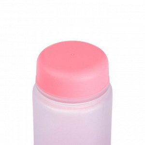 Бутылка для воды, напитков, спортивная, в школу, 500 мл, My bottle,19.5 х 6 см, розовая