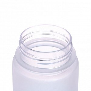 Бутылка для воды My bottle, 500 мл, 19.5x6 см, спортивная, голубая