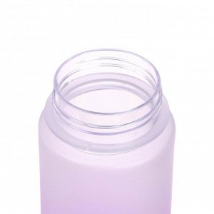 Бутылка для воды My bottle, 500 мл, 19.5x6 см, спортивная, фиолетовая