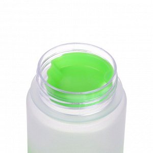 Бутылка для воды My bottle, 500 мл, 19.5x6 см, спортивная, зеленая