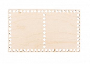 Заготовка для декорирования "Mr. Carving" ВД-653 Панно с перфорацией "Двойное" фанера 15 х 25 х 0.4 см .