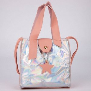 Сумка детская I am star на магните, розовая