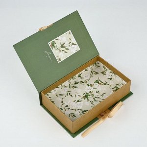 Коробка - книга, упаковка подарочная, «С любовью», 20 х 12.5 х 5 см