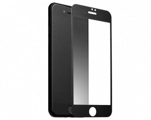 Защитное стекло iPhone 6/6S Plus 5D матовое черное