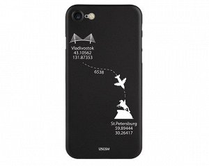 Чехол iPhone 6/6S Plus KSTATI Владивосток-Питер