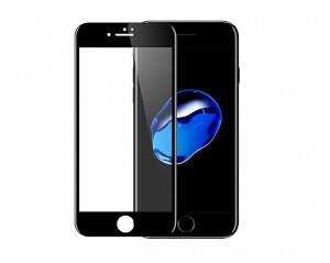 Защитное стекло iPhone 7/8/SE 2020 6D (тех упак) черное