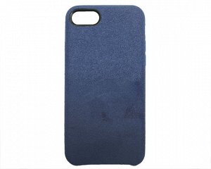 Чехол iPhone 7/8/SE 2020 Suede темно-синий
