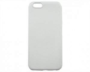 Чехол iPhone 6/6S силикон soft touch белый