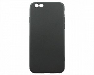 Чехол iPhone 6/6S силикон черный