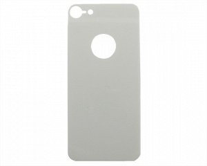 Защитное стекло iPhone 7/8 Глянцевое заднее белое