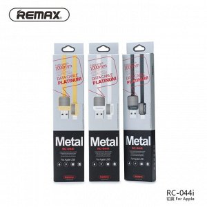 Кабель Remax RC-044i Lightning - USB черный, 1м