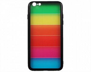 Чехол iPhone 6/6S Plus Rainbow Case черный