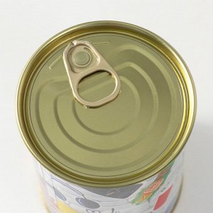 Носки мужские черные в банке «С Днём рождения»