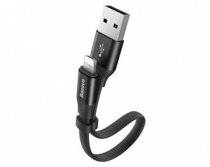 Кабель 2в1 Baseus Two-in-one Lightning + microUSB - USB черный 1,2м