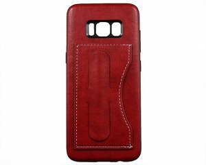 Чехол Samsung G950F S8 Kanjian Card с держателем красный