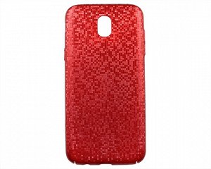 Чехол Samsung J530F J5 2017 Мозаика (красный)