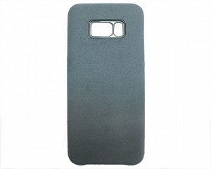 Чехол Samsung G955F Galaxy S8+ Suede (серый)
