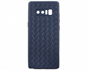 Чехол Samsung N950F Galaxy Note 8 плетеный синий