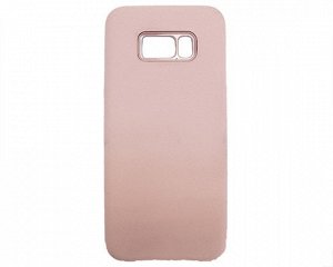 Чехол Samsung G955F Galaxy S8+ Suede (розовый)