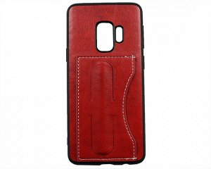 Чехол Samsung G960F S9 Kanjian Card с держателем красный