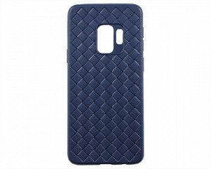Чехол Samsung G960F Galaxy S9 плетеный синий