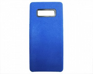Чехол Samsung N950F Galaxy Note 8 Suede (синий)