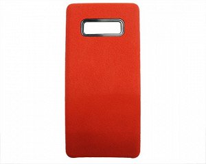 Чехол Samsung N950F Galaxy Note 8 Suede (красный)